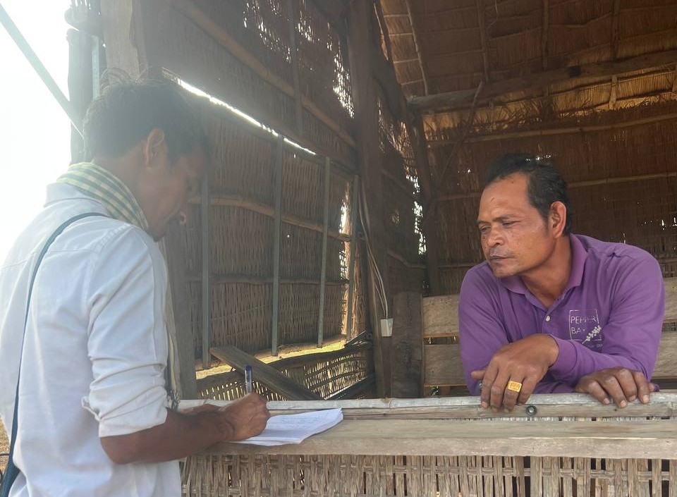 Farmers interview photo